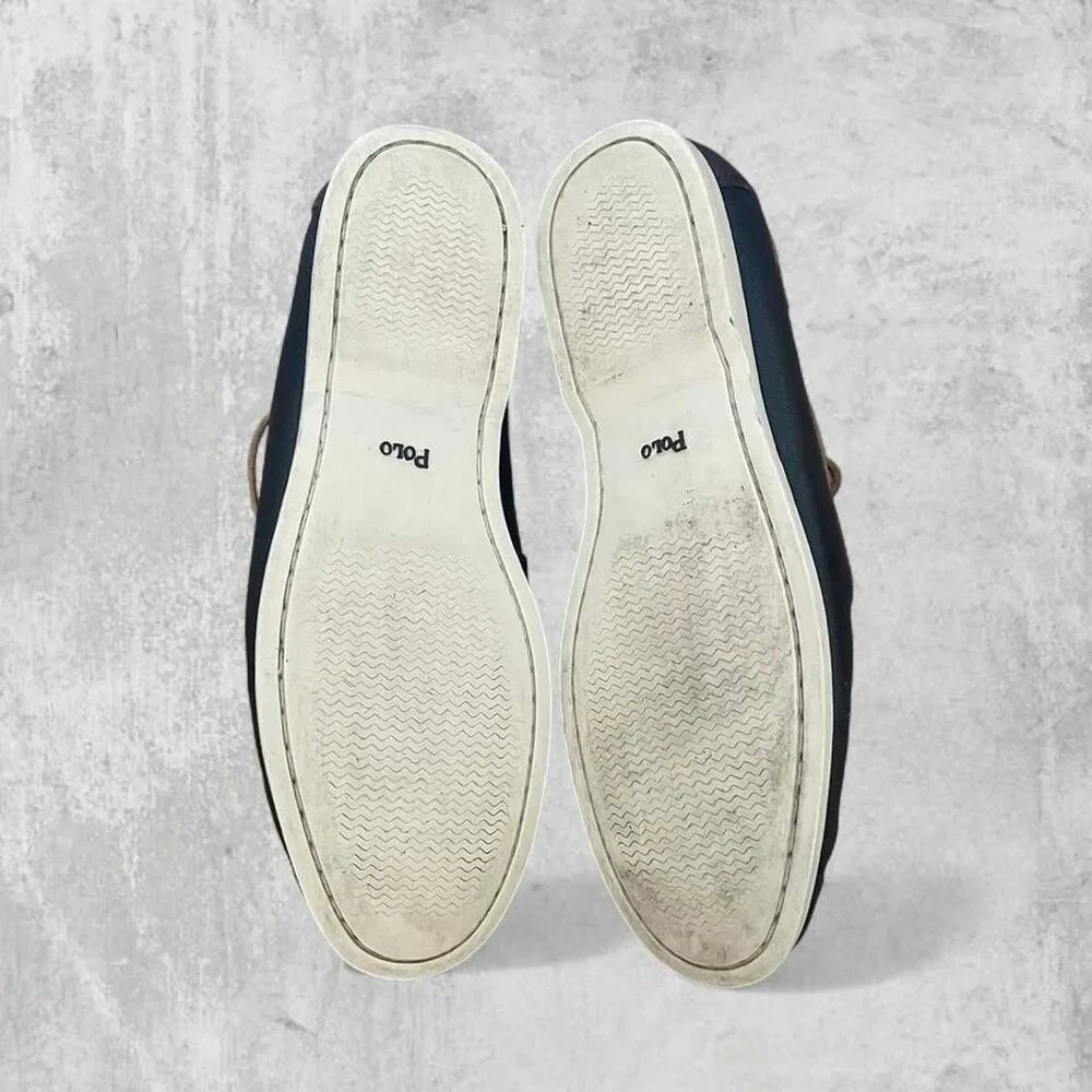 Polo Ralph Lauren Bernard Leather Boat Shoes | Men’s Size 13D | Loafers